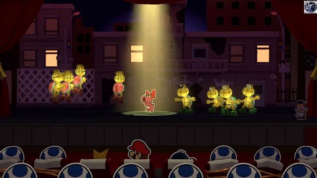 [Paper Mario The Origami King] walkthrough part 18 | Big Sho’ Theater смотреть онлайн
