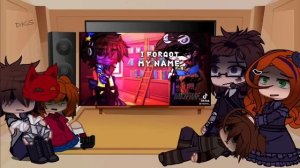 Past Aftons react to Future/present Aftons! || FNaF || Aftons || Gacha Club || Ft. Past Aftons