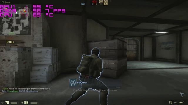 NVidia GeForce 940MX 2GB In CS:GO All Low 1920x1080 Intel Core I7-6500U 16GB DDR4-2133