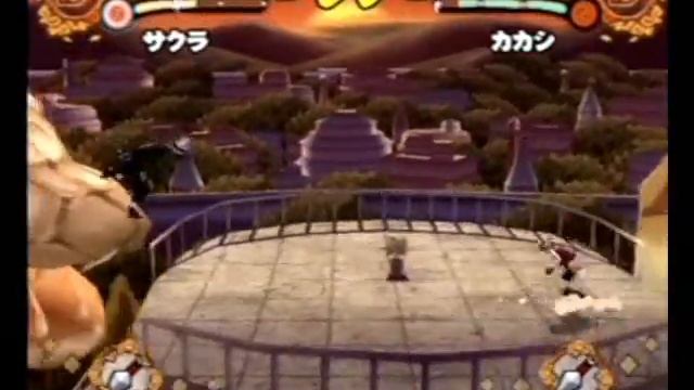 Naruto Shippuuden Narutimate Accel TS Sakura vs Kakashi смотреть онлайн