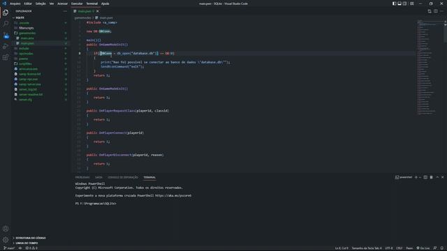 SAMP SQLite - Estabelecendo conexão смотреть онлайн