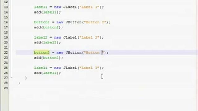 Java GUI Tutorial 10 Gridlayout смотреть онлайн