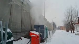 Дизель генератор стреляет.