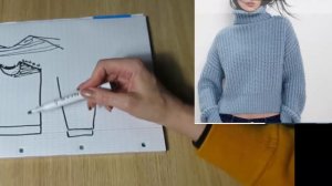 БАЗОВЫЙ ДЖЕМПЕР ОТ ЗАРА.МОДНЫЙ СВИТЕР.ЭКСПРЕСС МК. вязание спицами. свитер спицами женский. пуловер