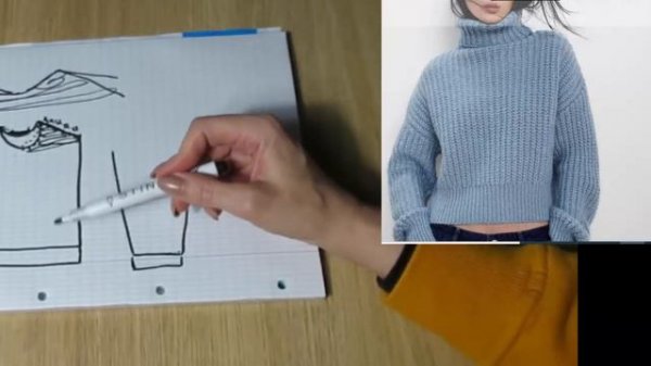 БАЗОВЫЙ ДЖЕМПЕР ОТ ЗАРА.МОДНЫЙ СВИТЕР.ЭКСПРЕСС МК. вязание спицами. свитер спицами женский. пуловер