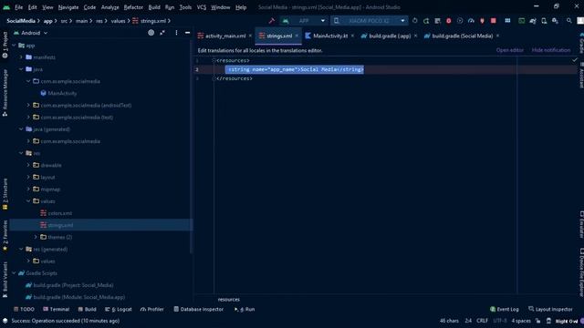 Solve/ Fix Hardcoded text should use @string resource | Use String Resource | Android Studio смотреть онлайн