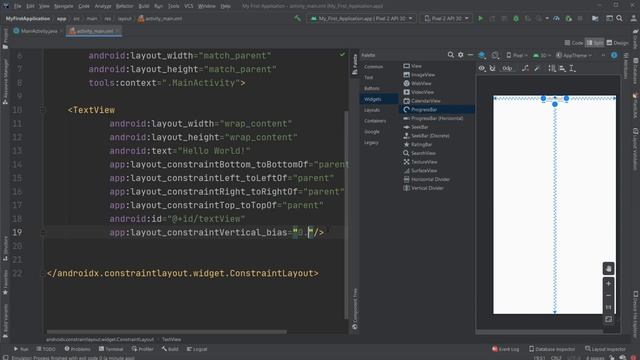 Android Studio #1 - TextView with ConstraintLayout смотреть онлайн