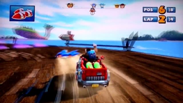 SONIC & SEGA All-Stars Racing - Banjo & Kazooie's all-star moves смотреть онлайн