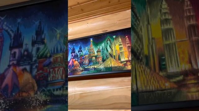 Картина 70-30 мм, деревянная рама смотреть онлайн