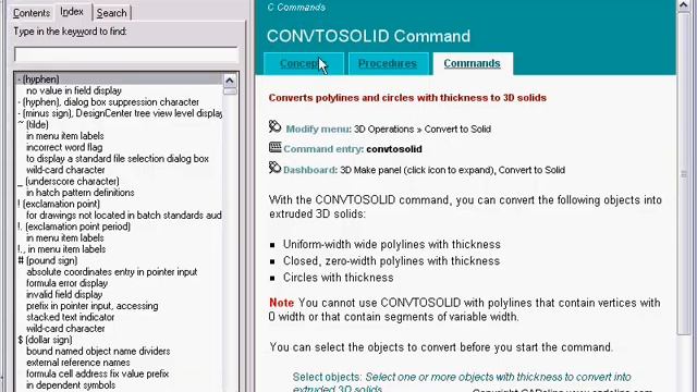 Tutorial Autocad 3D Section 15 CONVTOSOLID смотреть онлайн