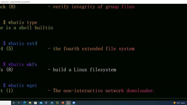 The 'whatis' On 88 Linux Advanced Level Commands смотреть онлайн