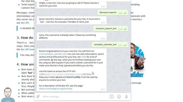 Telegram bot yozamiz! 1- qism | Ramazon taqvimi | Python dasturlash tilida смотреть онлайн
