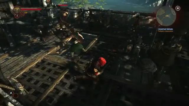 The Witcher 2. Плавучая тюрьма: Золтан и Лоредо смотреть онлайн