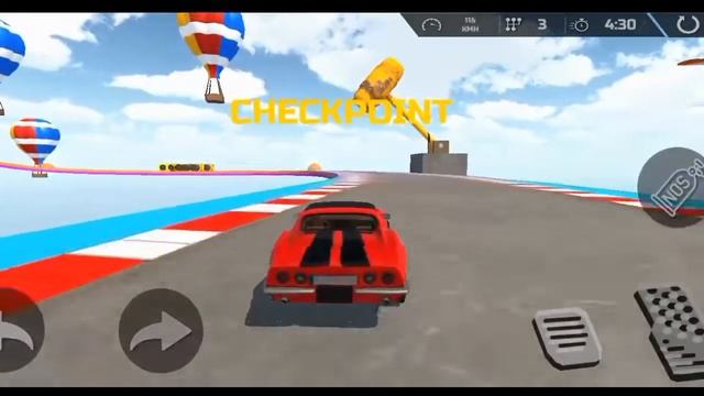 Mega ramp car racing level 8 | mega ramp jumping car | mega ramp car stunt game | смотреть онлайн