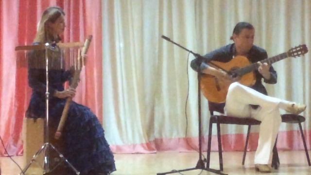 Valerie и Ксения Chacon guitars flamenco Светлогорск 29.10.20г. Отрадное смотреть онлайн