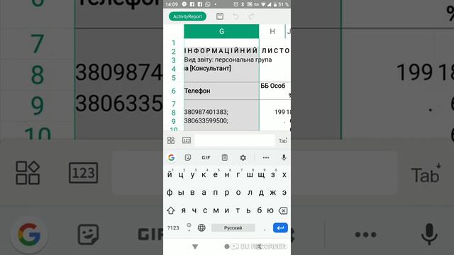Как выглядит отчёт или что такое инфолист смотреть онлайн