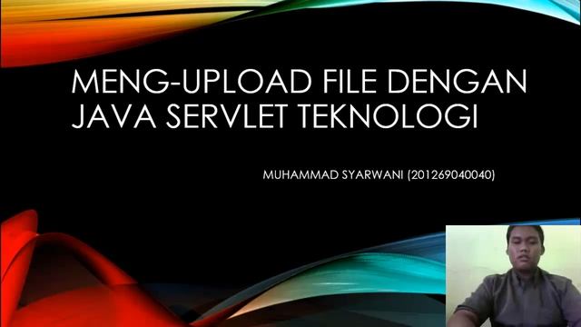 Meng-upload file dengan Java Servlet Teknologi смотреть онлайн