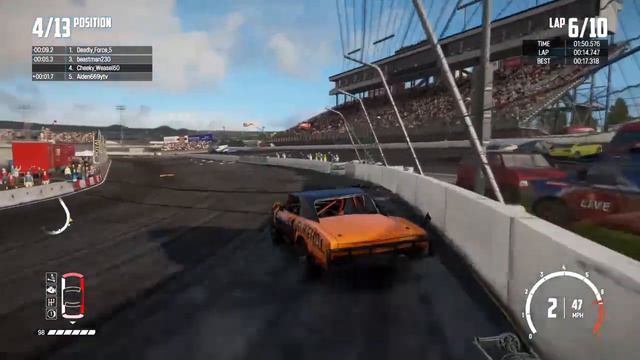 Banger Racing in America??? (Wreckfest Multiplayer) смотреть онлайн