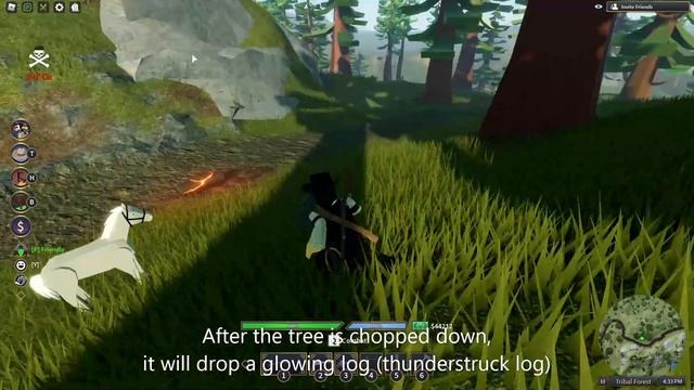Thunderstruck Log Guide in Wild West Roblox - How to Get and their Use смотреть онлайн