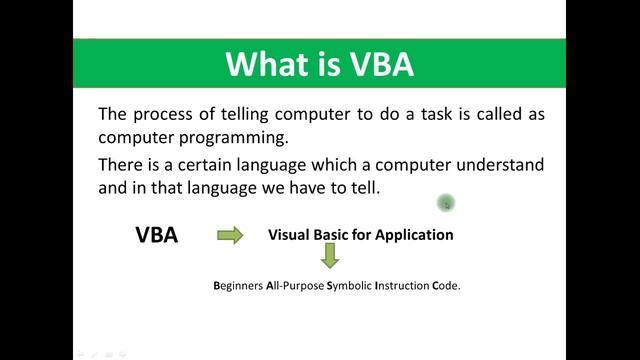 Understanding VBA in Excel from Basic Level | What is VBA смотреть онлайн