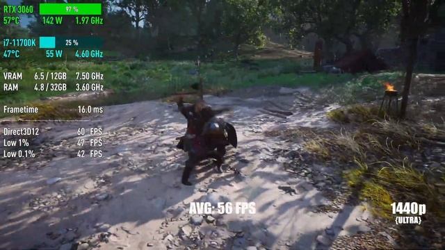 Intel Core i7-11700k + RTX 3060 12gb - Test in 5 games [1080p , 1440p , 4k] смотреть онлайн