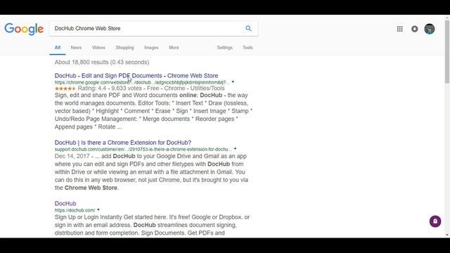 Add DocHub to Google Chrome смотреть онлайн