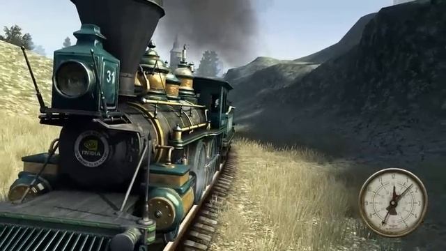 3Planesoft Western Railway NV 3D Screensaver on GTX 460 OC HD смотреть онлайн