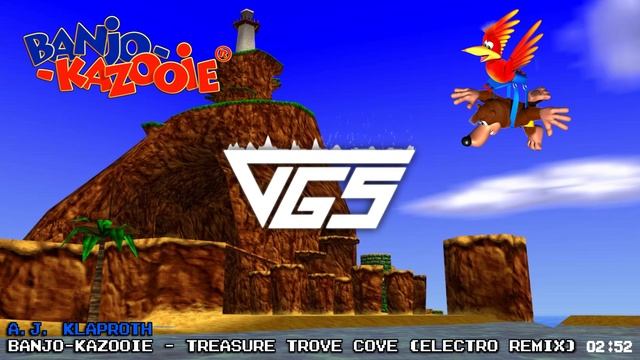Banjo Kazooie - Treasure Trove Cove (Electro House Remix) смотреть онлайн
