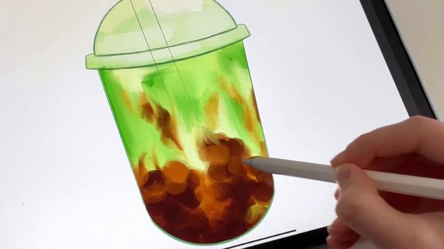 Drawing Bubble Tea / Draw With Me