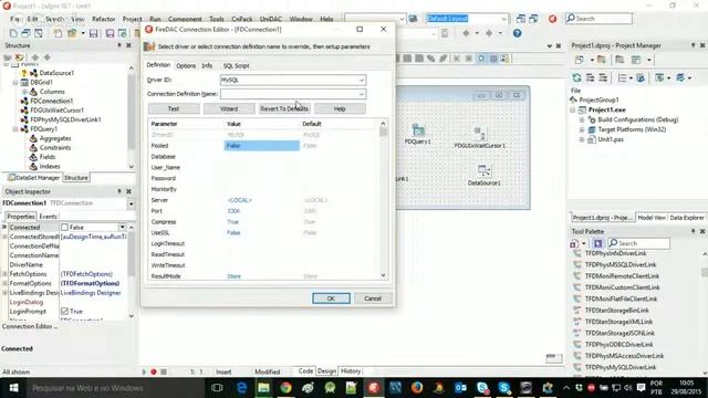Delphi + Mariadb + firedac смотреть онлайн