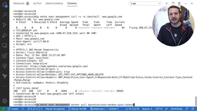 Running the NX-OS NetBox Sync Docker Container on Box смотреть онлайн