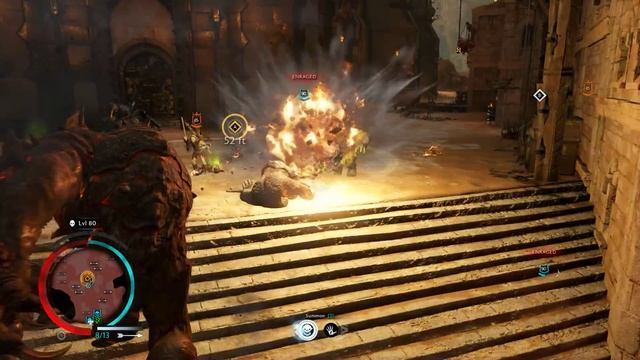 SHADOW OF WAR - NEW UNIQUE SWORD BROKEN OVERLORD EXECUTIONER DIFFICULTY NEMESIS IN DESERT смотреть онлайн