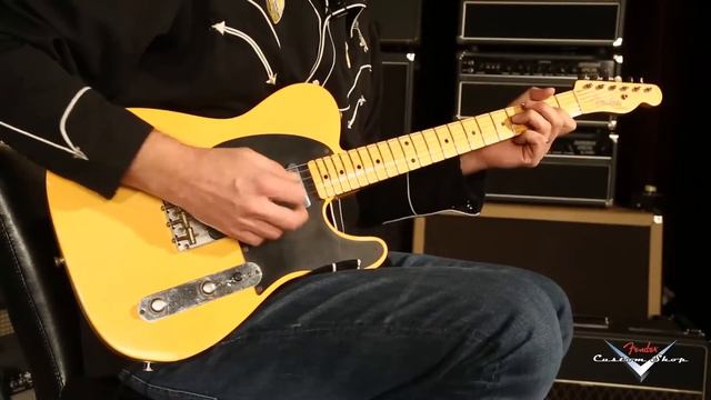 Fender Custom Shop Dealer Select Wildwood "10" 1952 Telecaster Relic • SN: R11926 смотреть онлайн