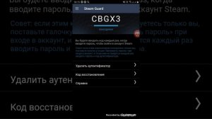 Что делать, если в программе Steam в вкладе Steam Guard не отображается код!