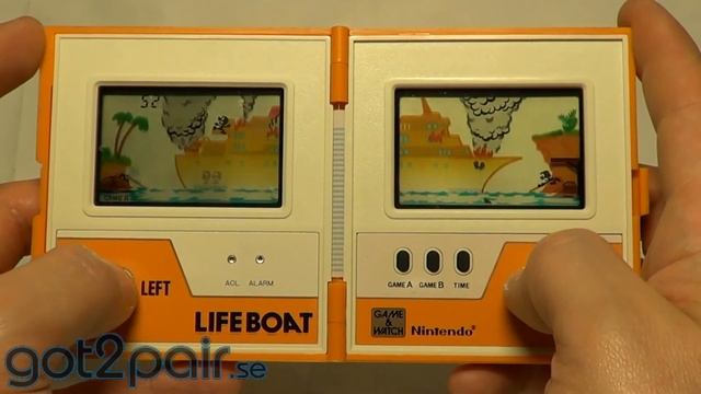 LIFE BOAT TC-58 - Nintendo Game & Watch смотреть онлайн