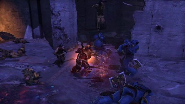 Endless Mode – Khorne Berzerker plunges into bloodshed! ▶ Warhammer 40,000 - Space Marine: Augmente смотреть онлайн