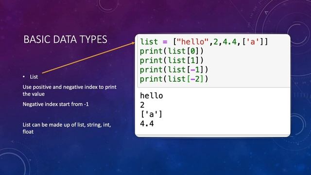 Python Basic Data Types смотреть онлайн