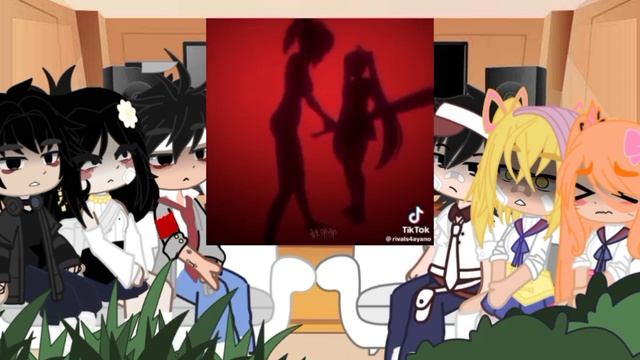 react tiktok yandere simulator|| gacha club||taro X ayano||Budo X ayano смотреть онлайн