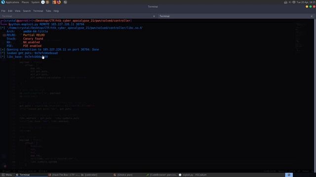 HackTheBox Cyber Apocalypse 2021 CTF - Pwn Challenge Walkthroughs смотреть онлайн