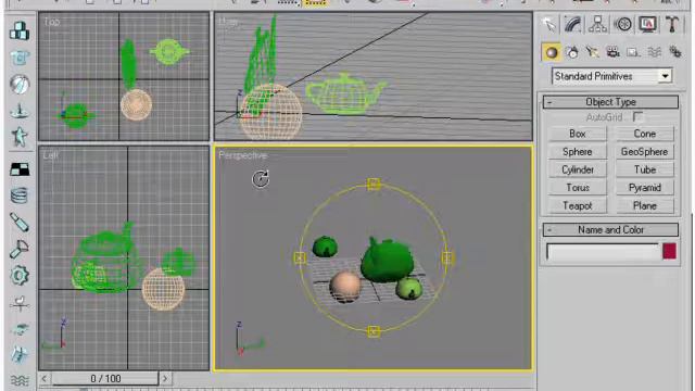 Видеокурс по 3d max. Окна проекции 2. Урок 12 смотреть онлайн