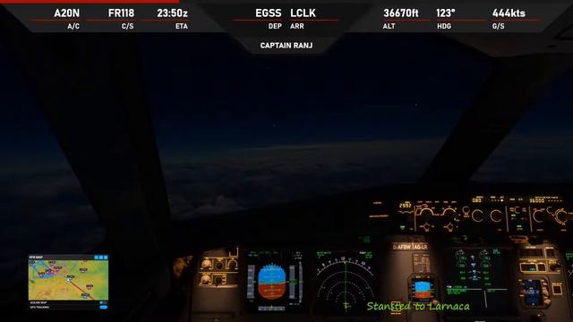 [MSFS 2020] Stansted to Larnaca Enhanced live traffic ULTRA смотреть онлайн