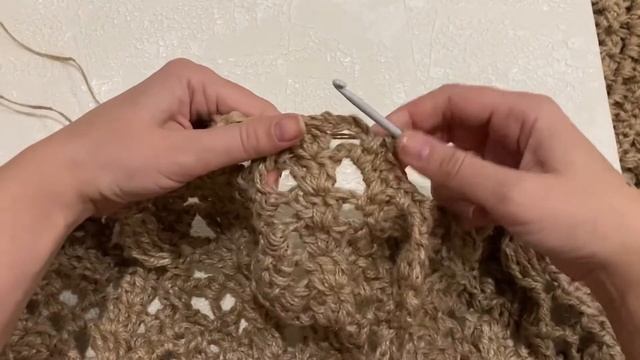 МК часть 8(36-39 ряд) ковер из джута Шарм.master class part 8 (36-39 row) carpet made of jute Charm смотреть онлайн