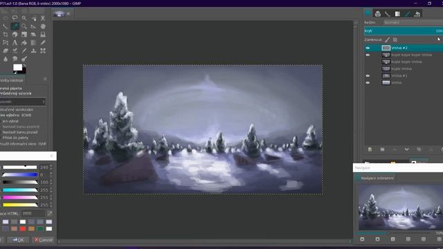 Speedpainting 11 - Digital Drawing (GIMP) смотреть онлайн