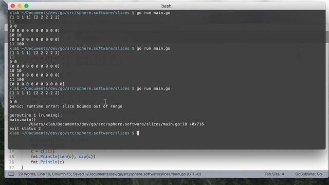 Helpful Golang Practices: Working with Slices смотреть онлайн