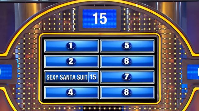 Family Feud Christmas Yule Log ROASTS Steve Harvey!