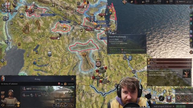 An attempted Coup on my Life - Uniting the united states in crusader kings 3 смотреть онлайн