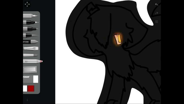 Unicat iPad Speed Paint: Darkstripe Warrior Cat смотреть онлайн