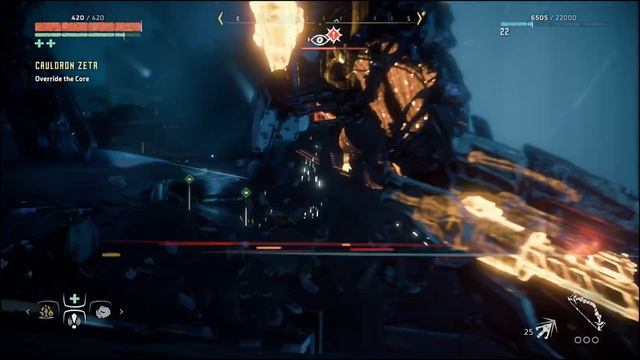 Taking down Thunderjaw (HORIZON: ZERO DAWN) смотреть онлайн
