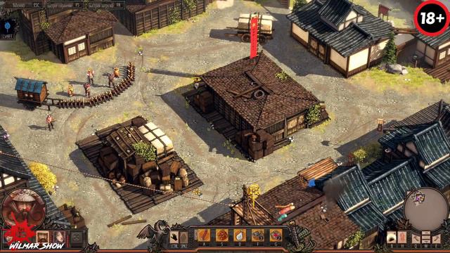 Shadow Tactics Blades of the Shogun Стрим деда. смотреть онлайн