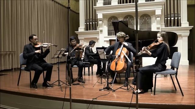 Beethoven Piano Concerto No. 3, string quartet and piano смотреть онлайн